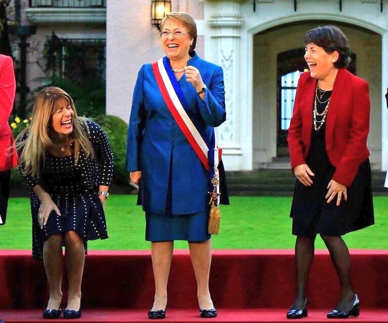 bachelet  y sus ministras