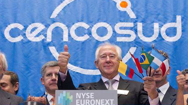 CENCOSUD RECAUDA 475 MILLONES EN SUBASTA DE ACCIONES POR AUMENTO DE CAPITAL