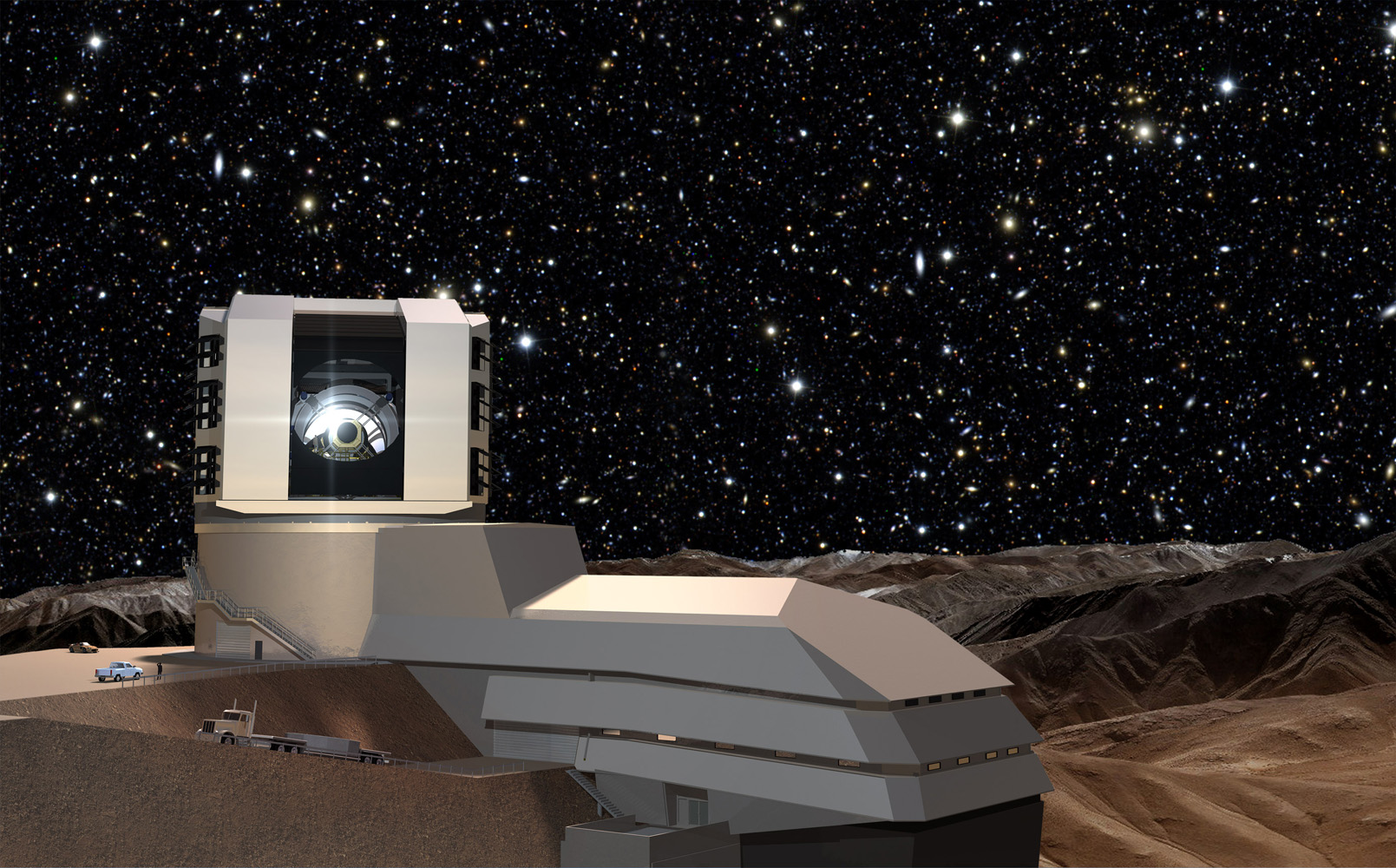 Telescopio-AURA-LSST-Chile