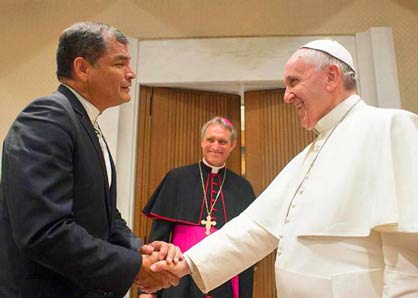 rafael-correa-papa-francisco