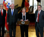 bachelet con presidentes de chile