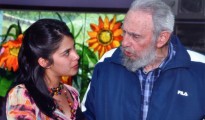 karol cariola y dictador comunista fidel castro